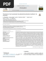 Treatment of Real Wastewater by Photoelectrochemical Methods: An Overview