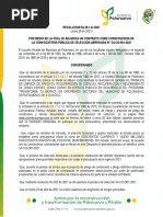 S.O.S. de 43 Familias Afectadas Por Inundaciones en Polonuevo