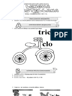 Combinación TL y TR - Grado Primero