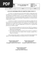 7 Acta de Conformación Del Comité de Crisis Covid 19