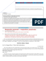 2º Ano Pet 4 Semana 2 Inglês - Correção P. 114 e 115