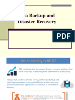 Data Backup and Disaster Recovery