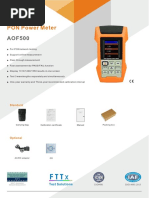 PON Power Meter: Test Solutions