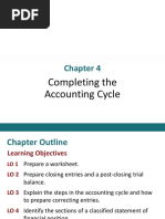 Chapter 4 - Completing The Accounting Cycle