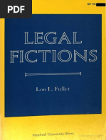 Lon L. Fuller - Legal Fictions (1970)