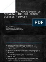 Integrated Management of Neonatal and Childhood Illness (Imnci)