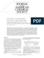 Cylindrospermopsin Synthesis