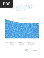 Extreme Environmental Loading of Fixed Offshore Structures: Current Code Requirements