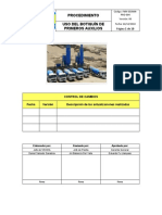 Fmx-Ssoma-Pro-004 - Procedimiento para El Uso Del Botiquín de Primeros Auxilios