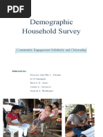 Demographic Household Survey