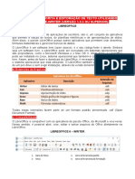 Noções de Escrita e Editoração de Texto Utilizando LibreOffice-Writer (Versão 5.0.6 Ou Superior) .