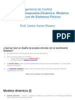 1 - 2 Modelos Dinámicos de Sistemas Físicos