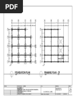 Foundation Plan Framing Plan - 2F: A B C D B C A D E E