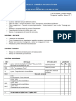 Plan de Trabajo Comite de Jovenes Ano 2018