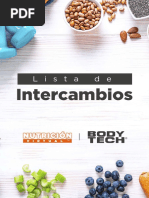 Lista de Intercambios