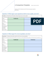 Google UX Design Certificate - Good and Poor Design Comparison (Template)