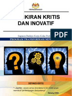 PTM - Pemikiran Kritis Dan Inovatif