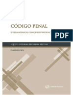 Código Penal Sistematizado Con Jurisprudencia