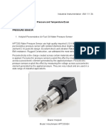 Lluisma Pressure and Temperature Exam