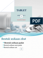 Jenis Jenis Tablet (Pertemuan 1)