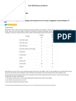 Soal AKM Numerasi Kelas 8