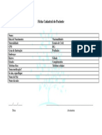 Ficha Cadastral Do Paciente