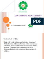 Advertising Management Unit-2