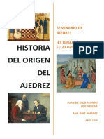 Historia Del Origen Del Ajedrez (12 Páginas)