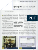 Controlling Coupling Guard Leakage: Rotating Equipment/Maintenance