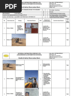 10.11.20 - Fadak Safety Observation Report - Layla 380kV & 132kV OHTL Project