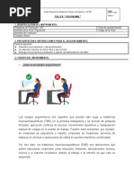 Actividad de Ergonomia