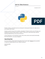 Python For DS Cheat Sheet