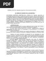 Derecho Agrario