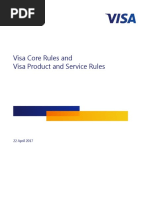 Visa Core Rules and Visa Product and Service Rules 22 April 2017