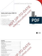 Safety Relief Valves VSBV 25: Industrial & Commercial Thermal