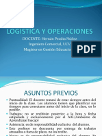 Logistica y Operaciones Unidad I