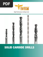 03 Solid Carbide Drills Metric 2018