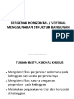 Bergerak Horizontal Vertical Pada Struktur Bangunan