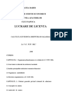 Lucrare Licenta Salarii