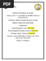 Ud Iii T.3.10 Ensayo Sobre Huella Ecológica