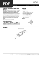 Datasheet IRFP 9240