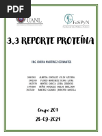 Reporte PROTEINAeq X