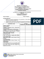 Grade 10 Q1-Art-Learners Progress Report