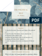 The Political Self: By: Group 4