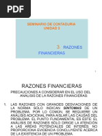 Razones Financieras Presentación