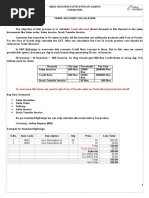 Trade Discount Calculation Document