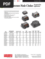 SMT Common Mode Chokes: For Power Line Applications