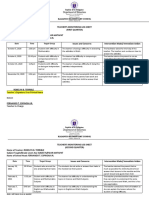 Department of Education: Date Time Target Group