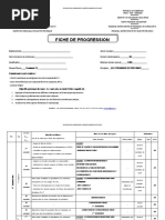 Fiche de Progressions Second Cycle f3