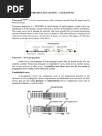 Ultrasound NDT